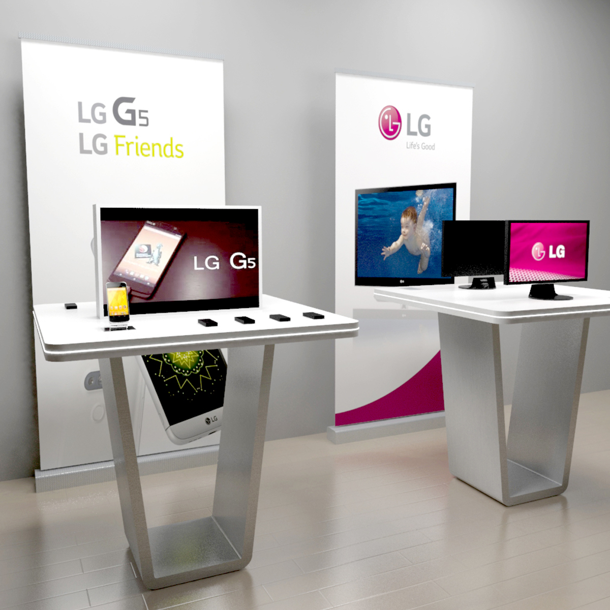 Diseño de punto de venta, Madrid, España